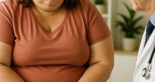 Doctor advising patient on obesity and diabetes treatment