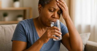 Doctor and patient discussing symptoms of Type 2 diabetes in clinic